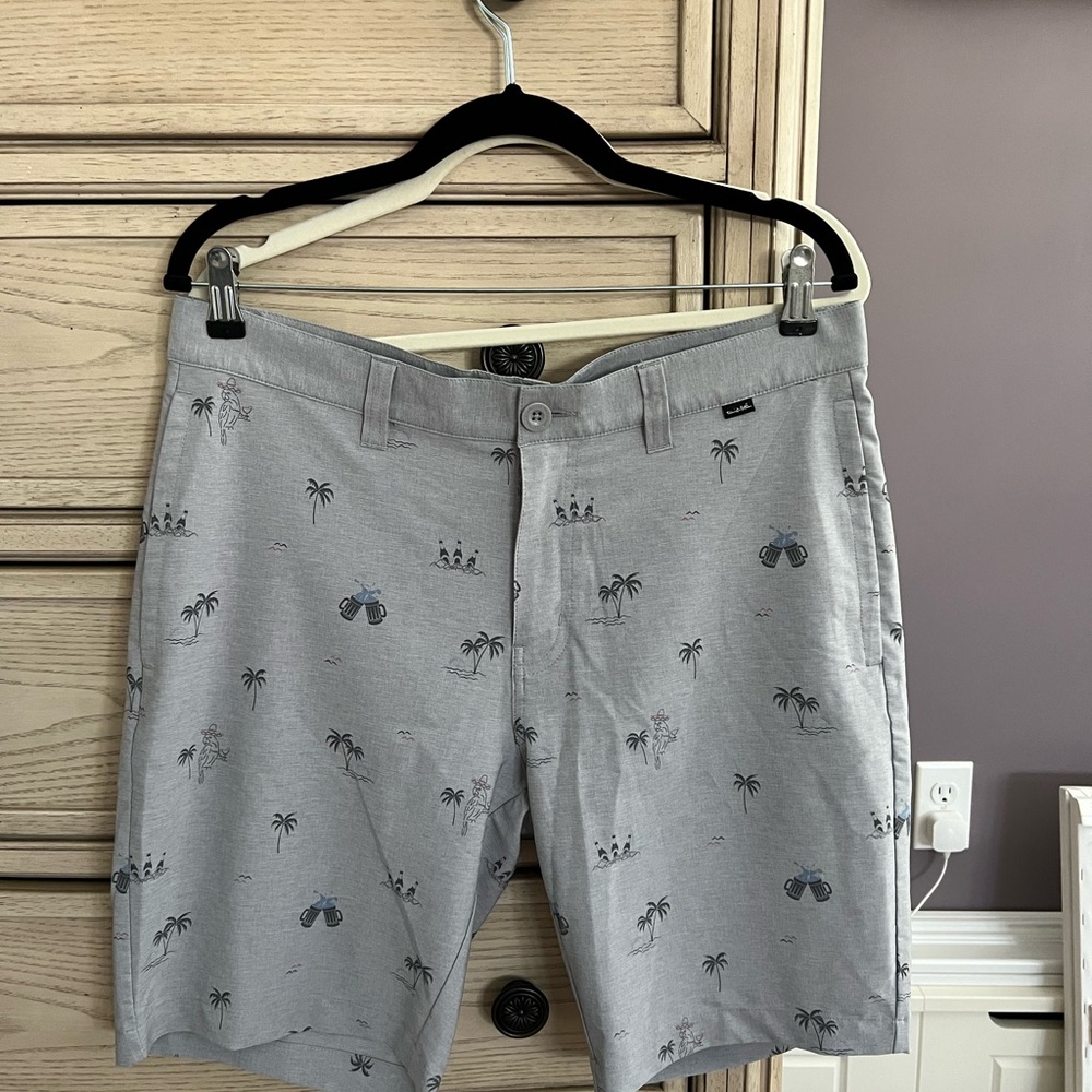 Travis Mathew Gray Shorts